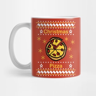 Christmas Pizza Mug